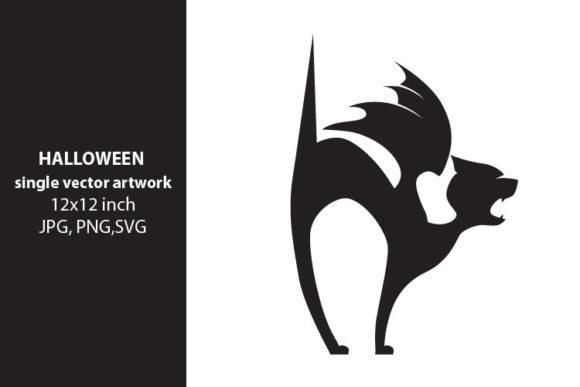 Cat with Bat Wings: A Unique Digital Art Asset for Creative Projects