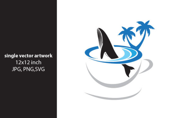 Whale - Single Vector Artwork